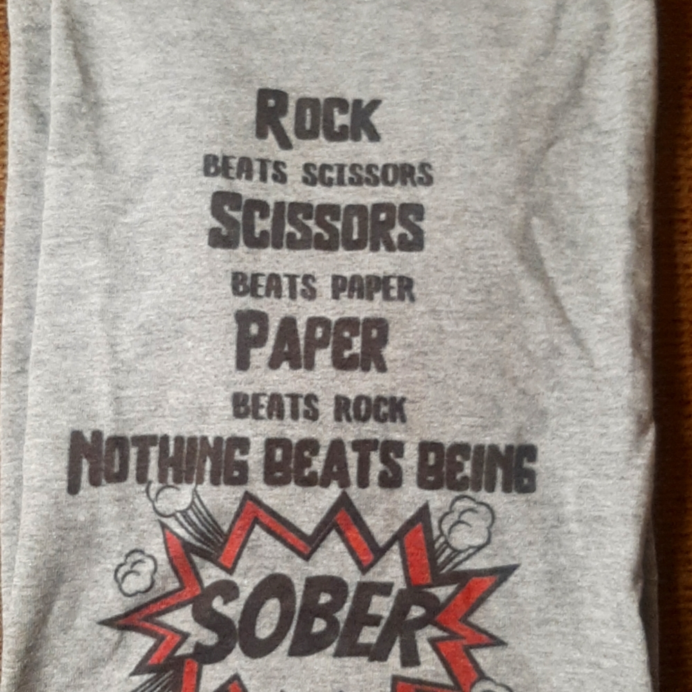 Unisex sober shirt